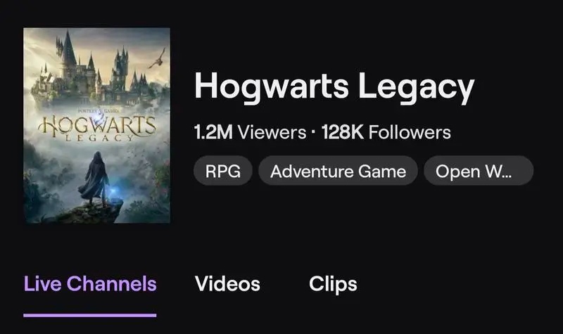 Hogwarts Legacy установила рекорд на Twitch, несмотря на бойкот