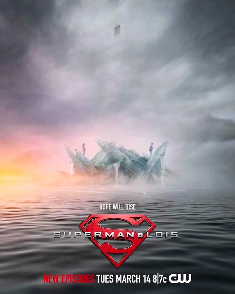 Крепость Одиночества на постере 3 сезона сериала «Супермен и Лоис»