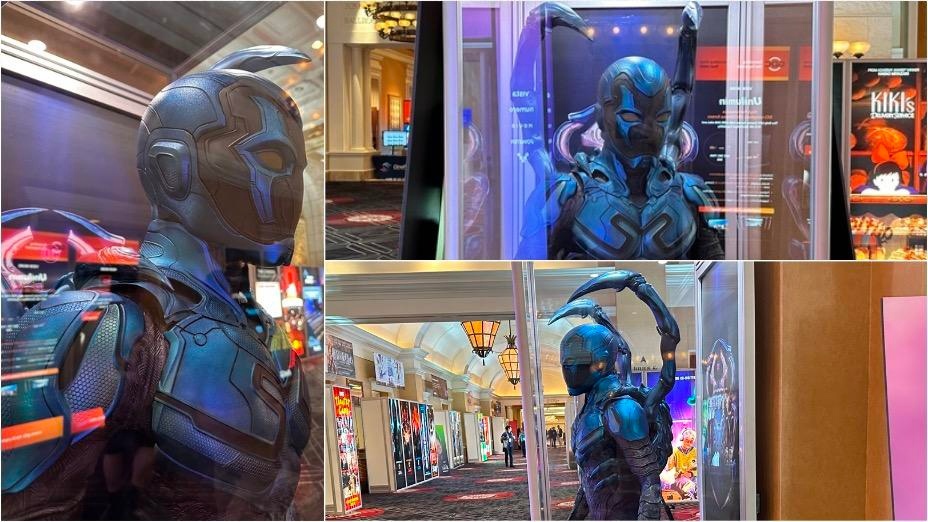 Близкий взгляд на костюм Синего жука в киновселенной DC (фото)