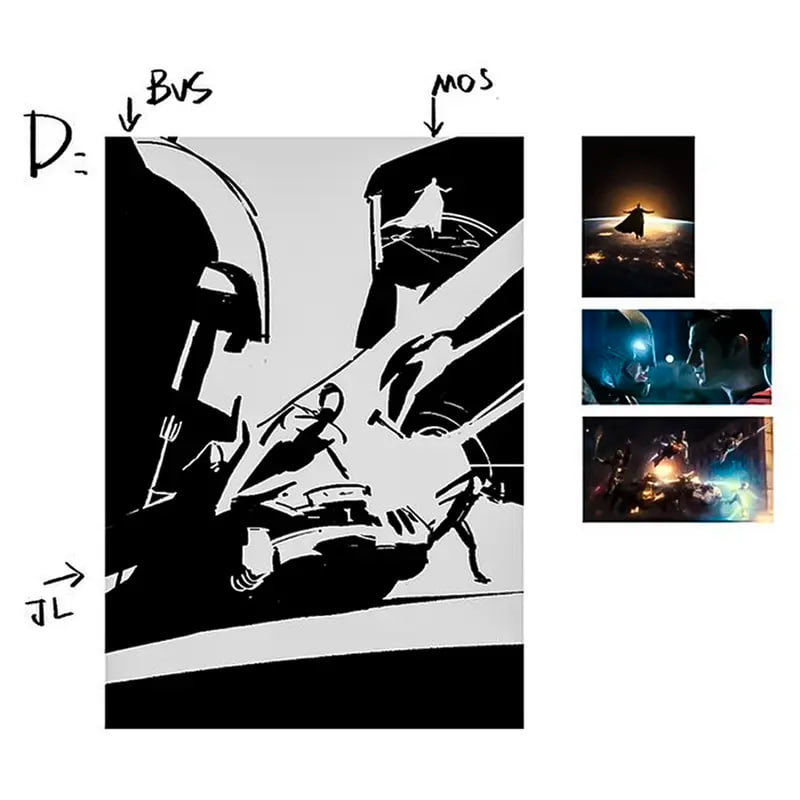 Новый постер трилогии «Лига справедливости» Зака Снайдера - показан процесс создания