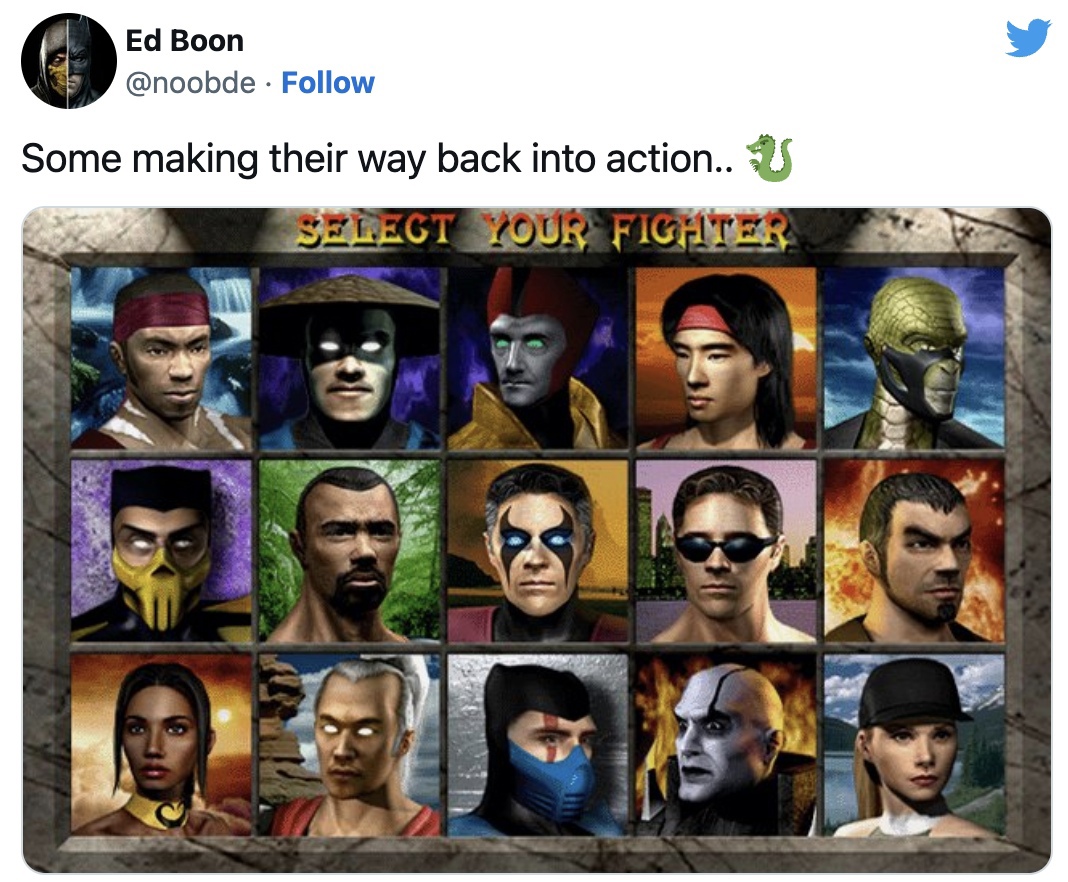 Тизер персонажей Mortal Kombat 1 указывает на возвращение бойцов