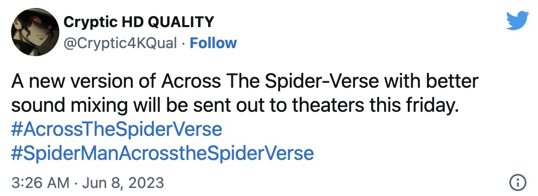 Sony выпустила новую версию «Человека-паука: Паутина вселенных» после жалоб зрителей