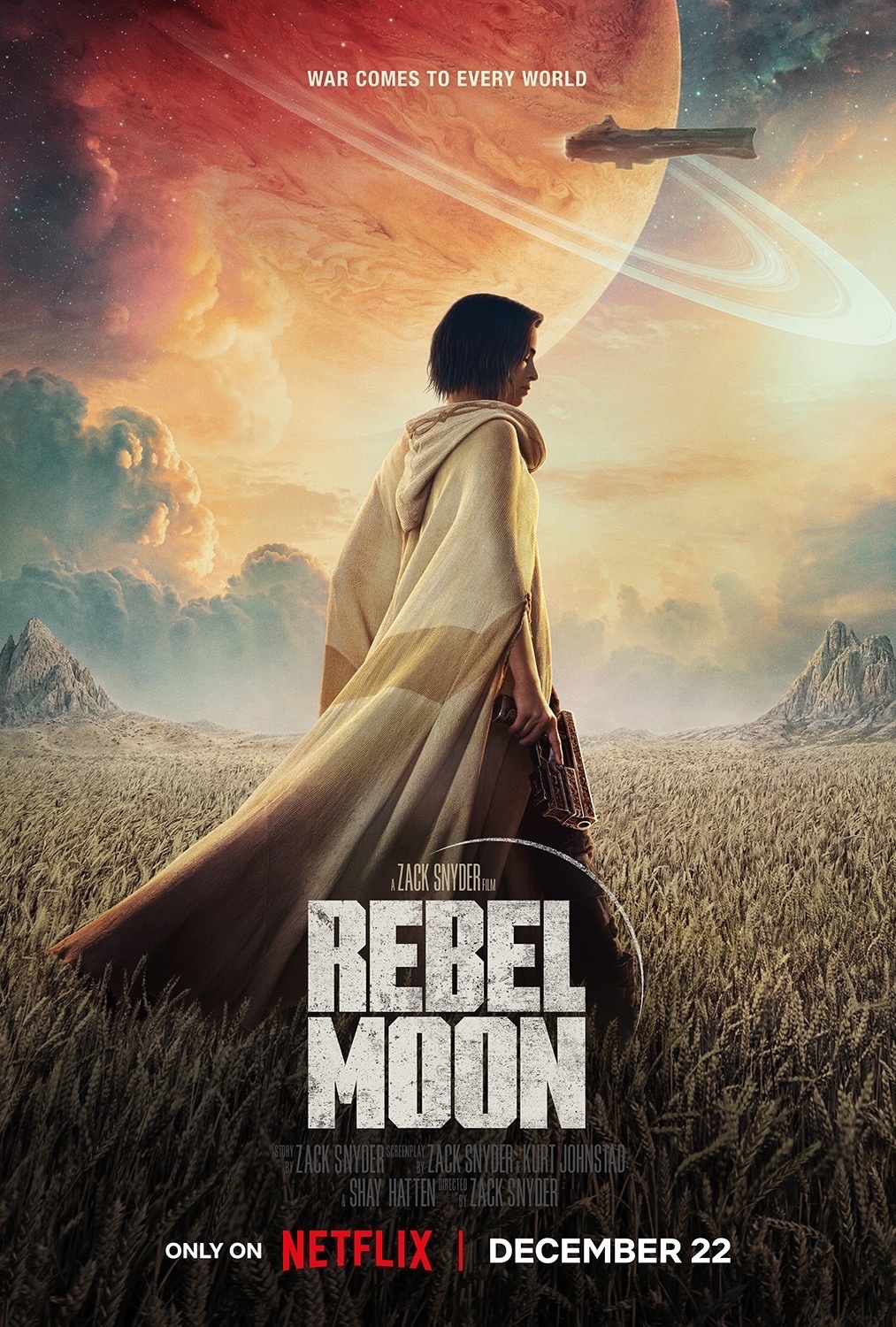 Вышел первый постер фильма «Мятежная луна» от Зака Снайдера