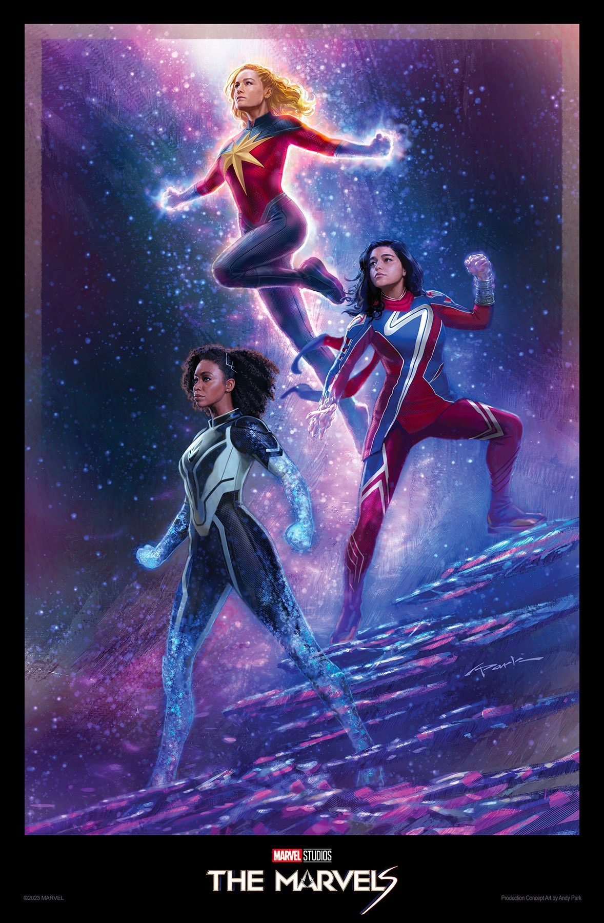 Вышел новый постер фильма «Капитан Марвел 2» с тремя героинями