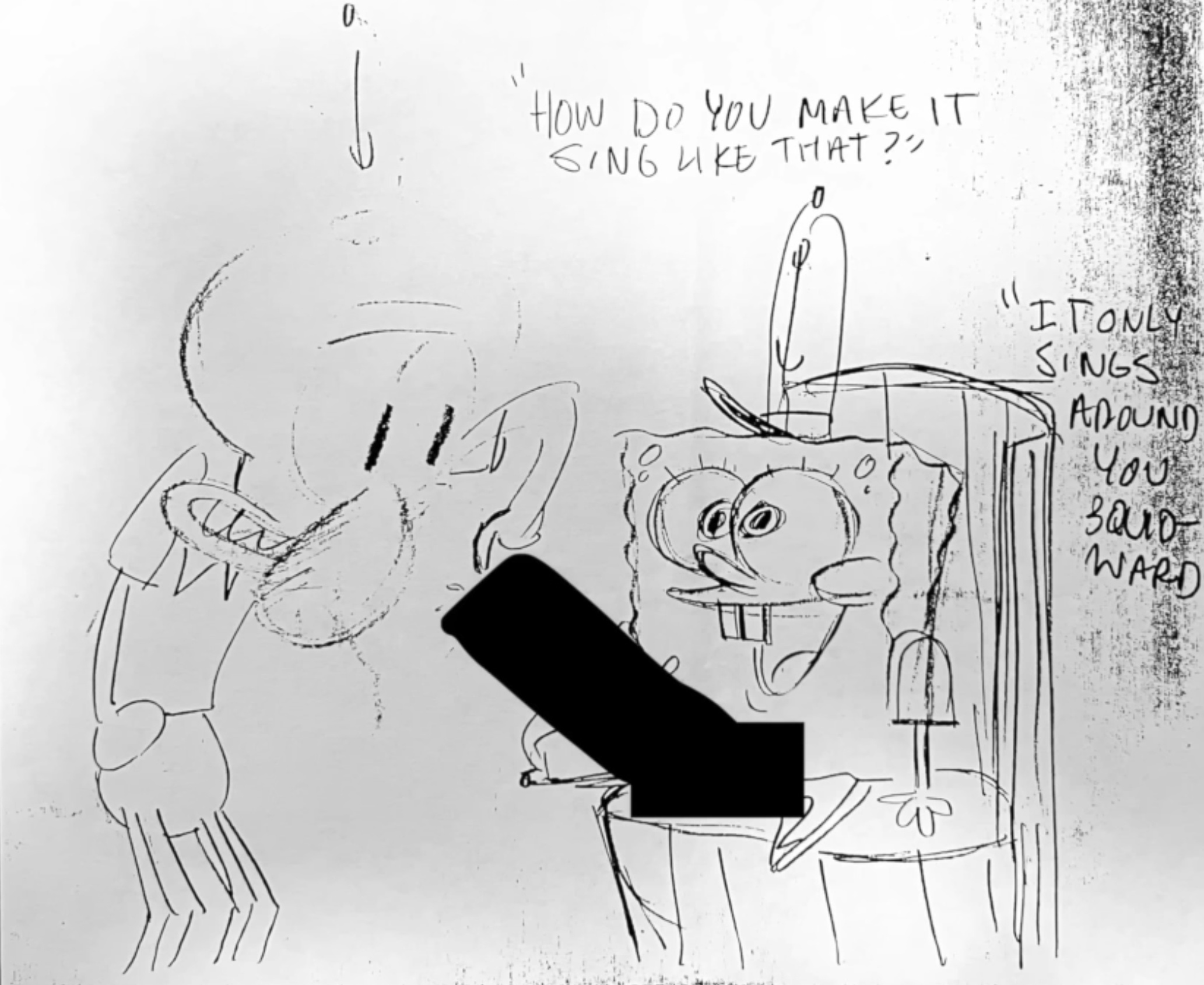 Губка без трусов: раскрыты секретные кадры мультсериала «Спанч Боб» для взрослых (18+)