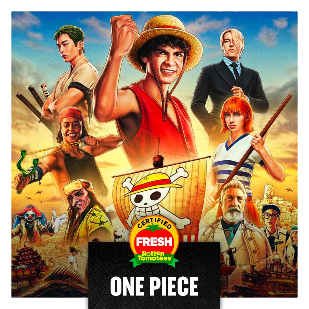 Экранизация One Piece от Netflix получила сертификат свежести от Rotten Tomatoes