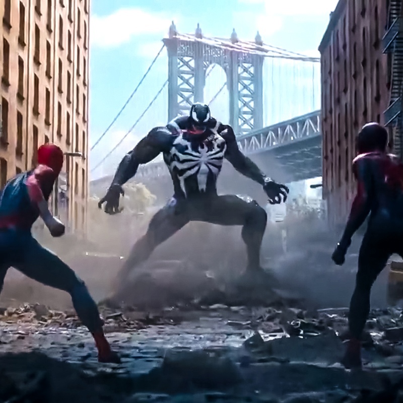Spider-Man 2 PS5: вышли первые кадры Венома против Питера и Майлза