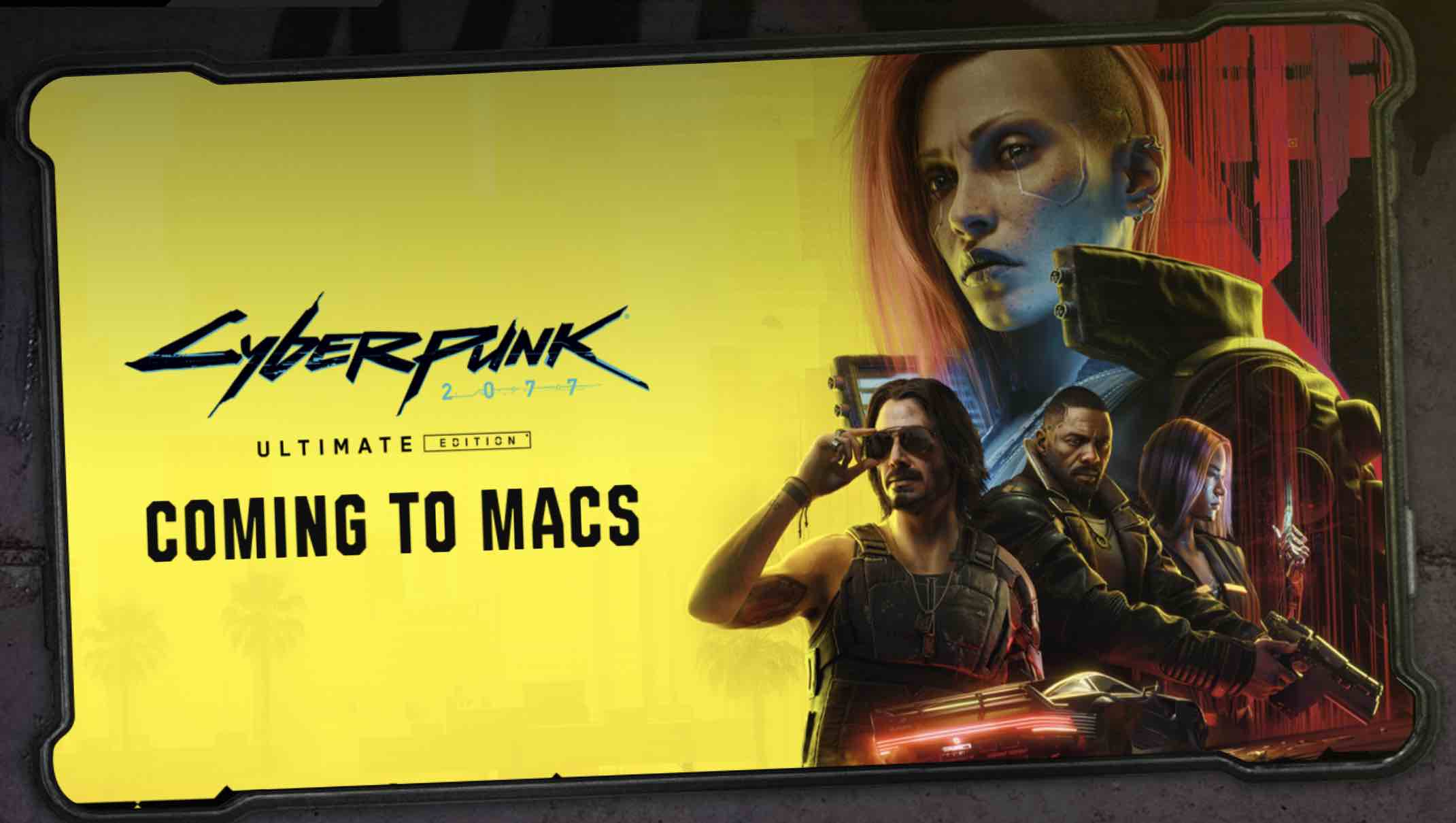 Cyberpunk 2077 на Mac