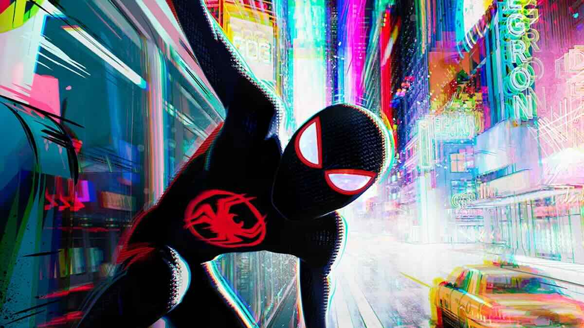 Майлз Моралес на кадре мультфильма «Человек-паук: За пределами вселенных» / Sony Pictrures