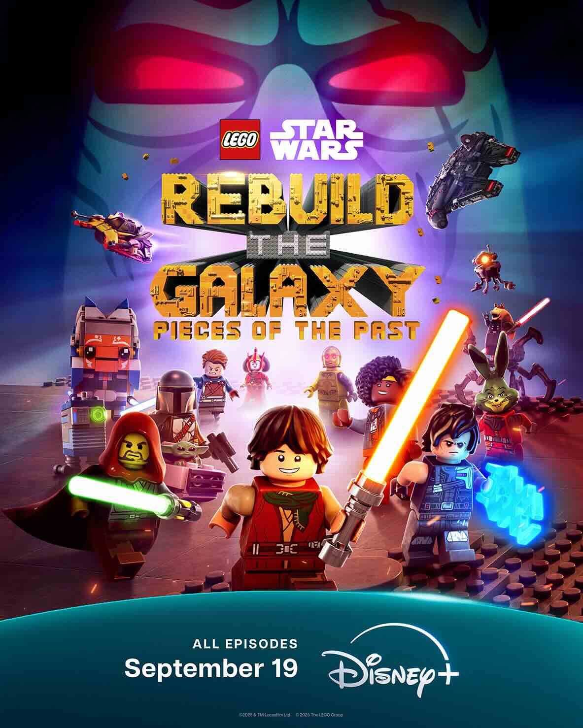 Постер LEGO Star Wars: Rebuild the Galaxy — Pieces of the Past / Lucasfilm
