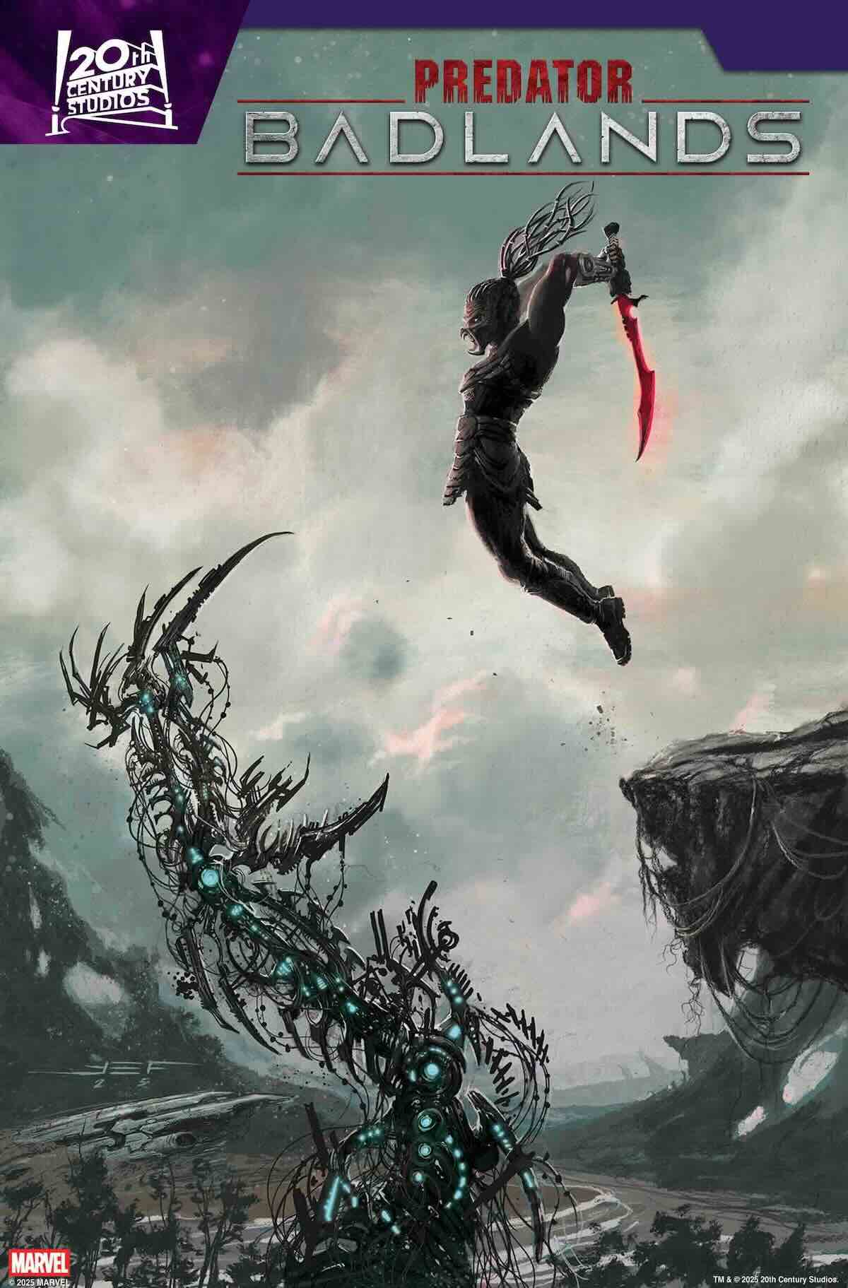 Обложка комикса Marvel Predator Badlands #1