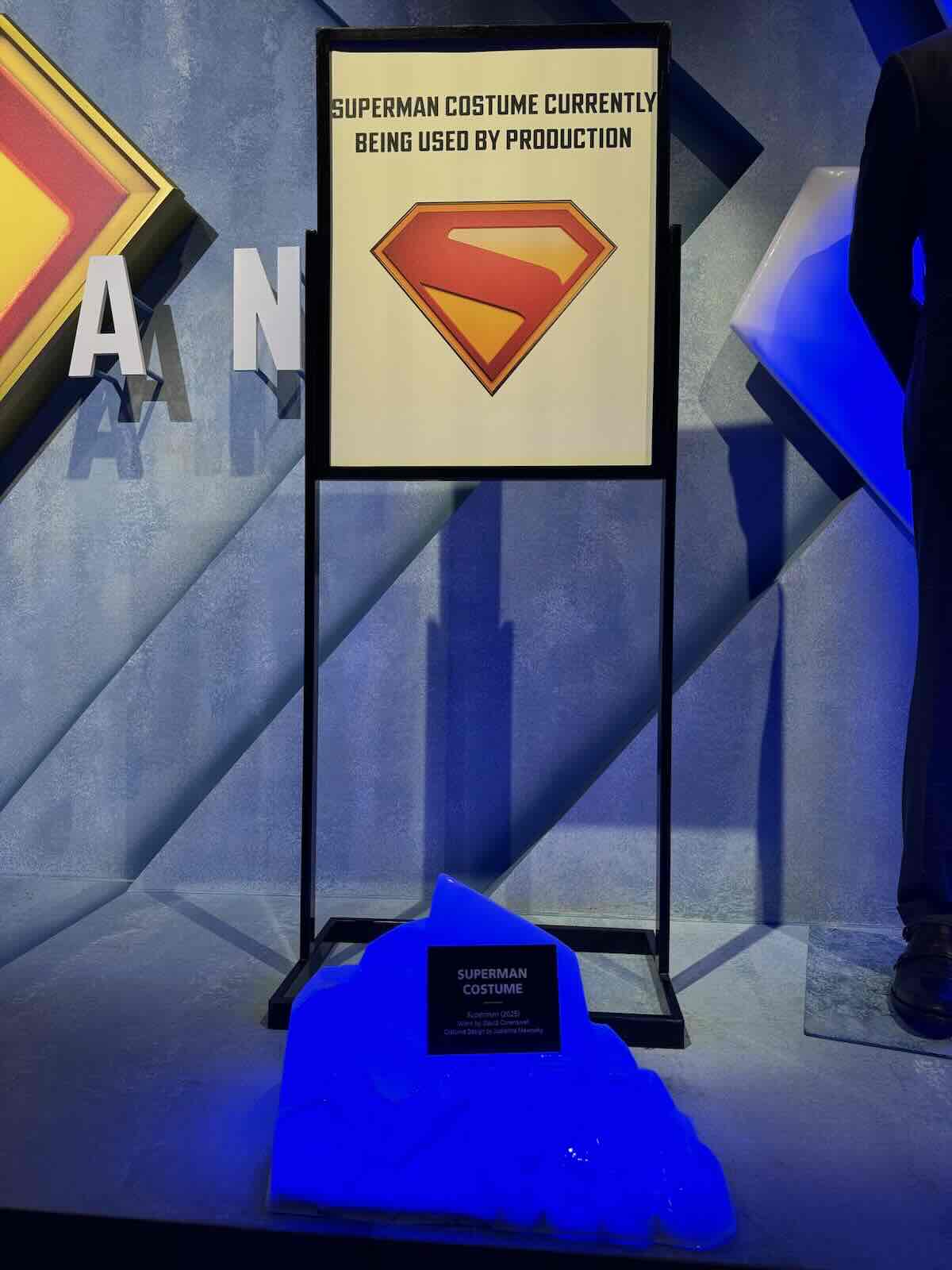 Костюм Супермена убран из экспозиции фильмов о Супермене / Warner Bros.