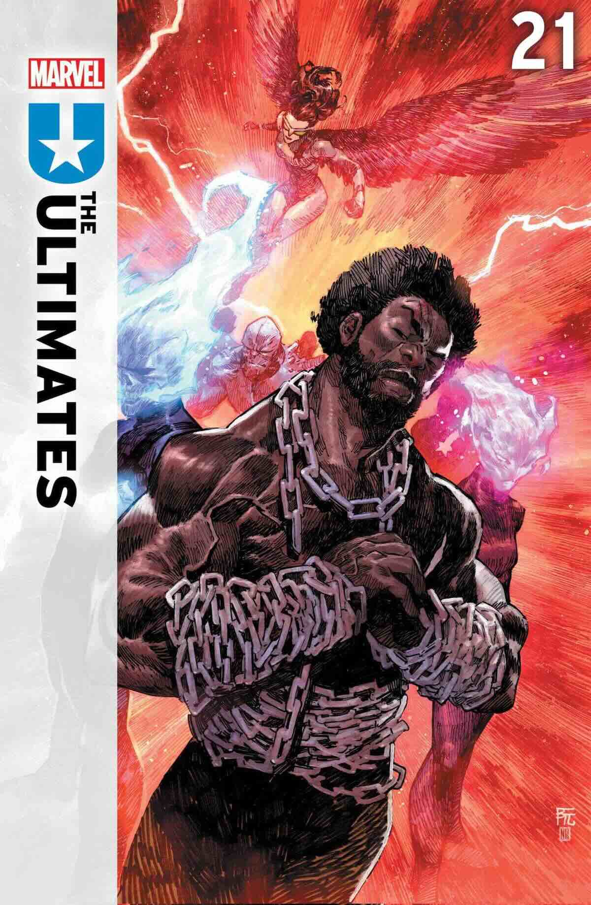 Обложка комикса The Ultimates #21 / Marvel Comics