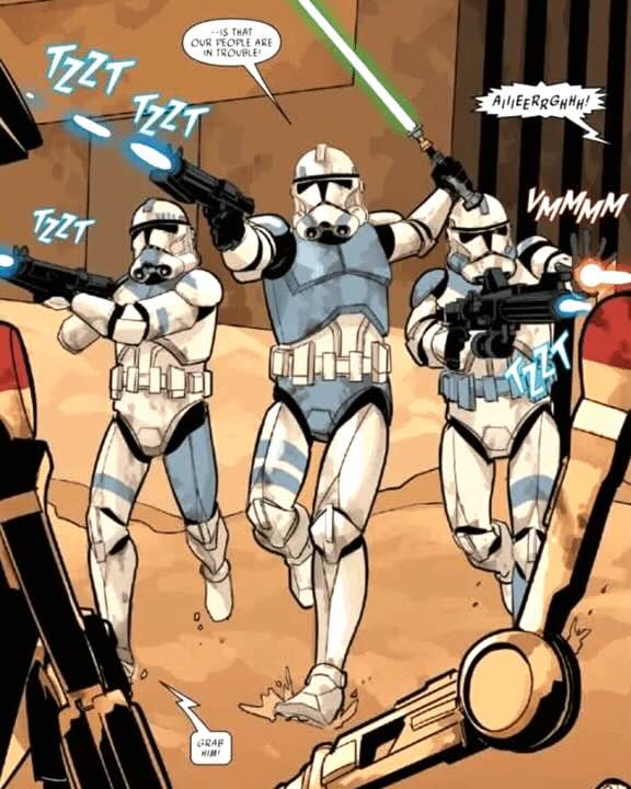 Люк Скайуокер в доспехах солдат-клонов / Marvel Comics