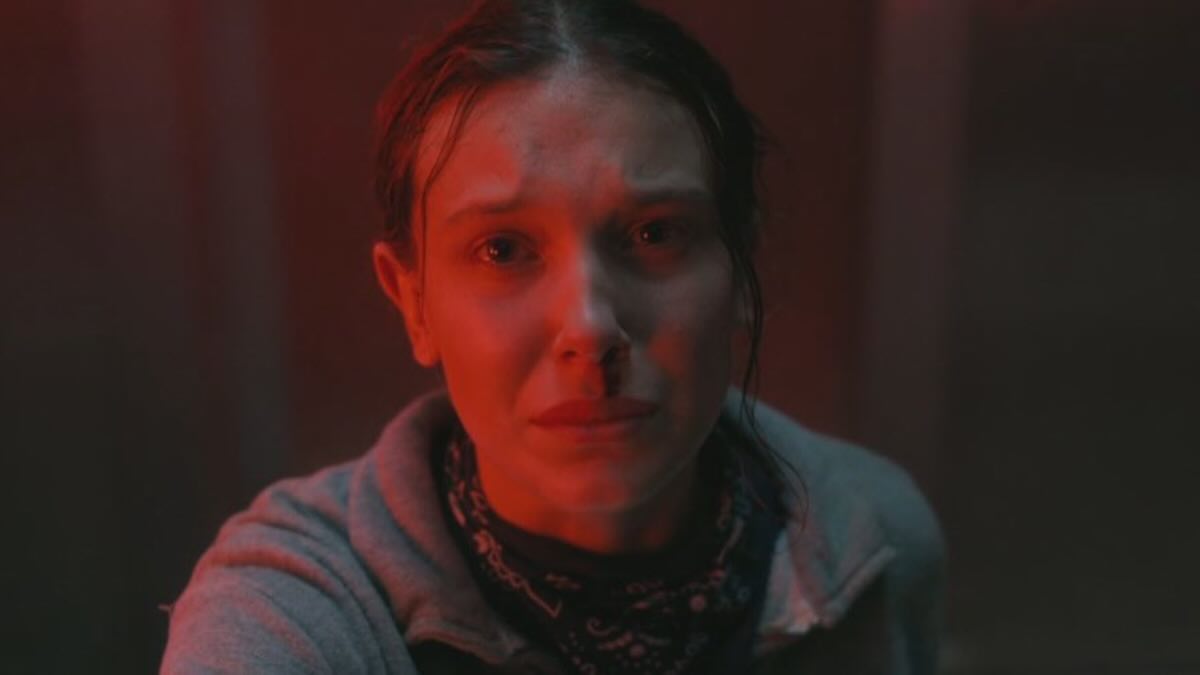 Милли Бобби Браун в пятом сезоне «Очень странных дел»