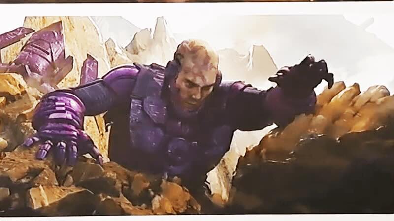 Галактус без шлема на концепт-арте фильма «Фантастическая четверка: Первые шаги» / Marvel Studios