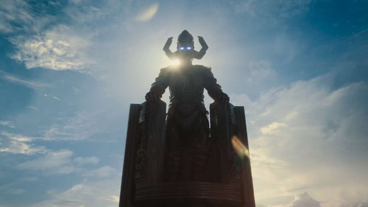 Галактус на троне в фильме «Фантастическая четвёрка: Первые шаги» / Marvel Studios