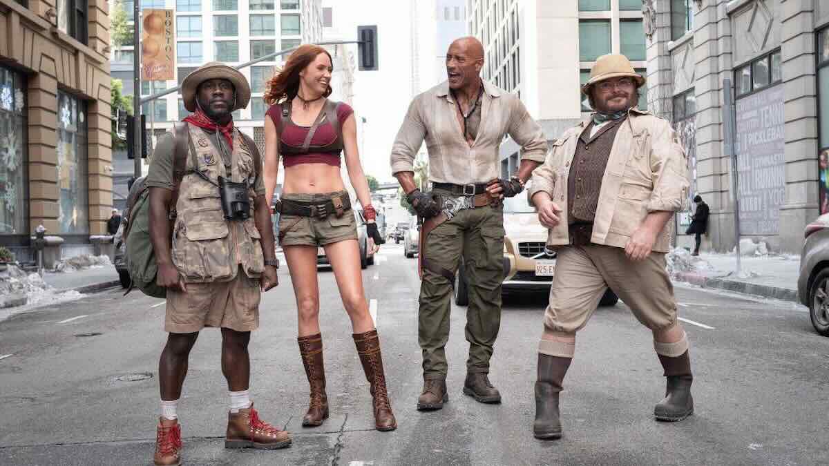 Современный актёрский состав «Джуманджи» / Sony