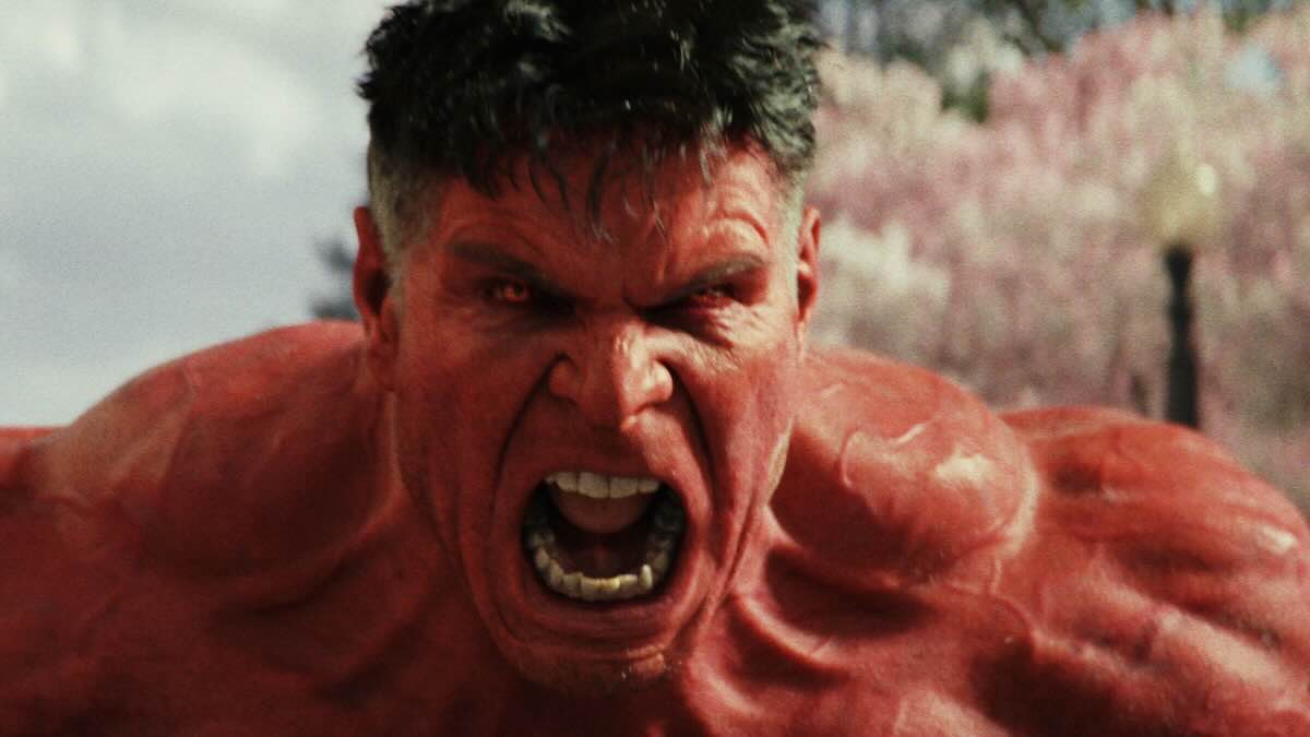 Харрисон Форд в роли Красного Халка в фильме «Капитан Америка: Новый мир»