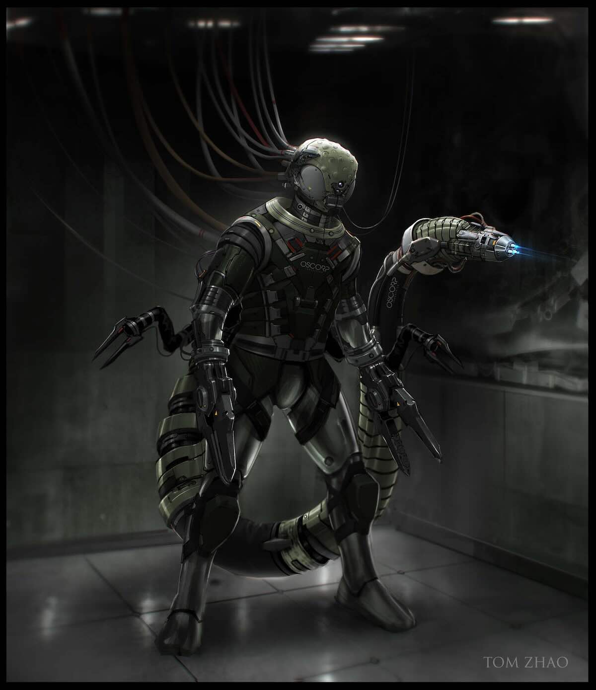 Костюм Скорпиона в фильме «Новый Человек-паук 2» / Том Чжао