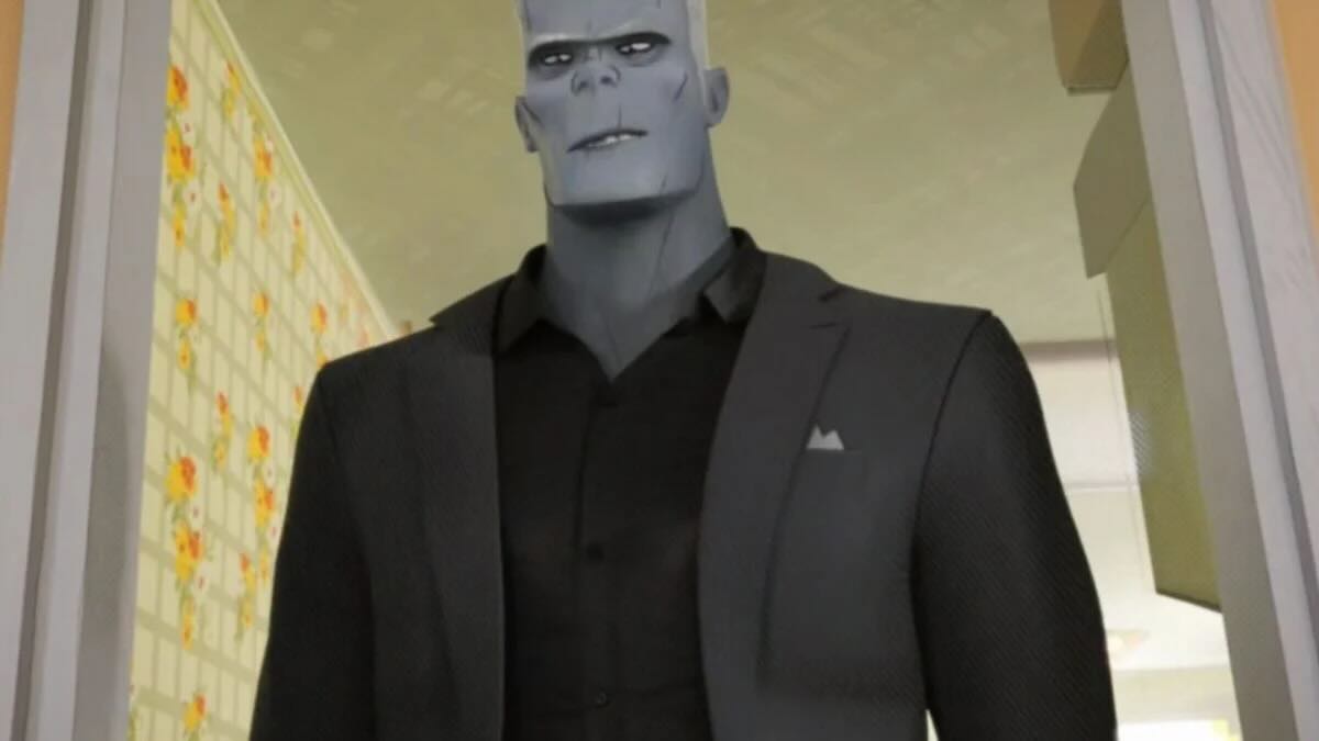 Надгробие в «Человеке-пауке: Через вселенные» / Sony Animation