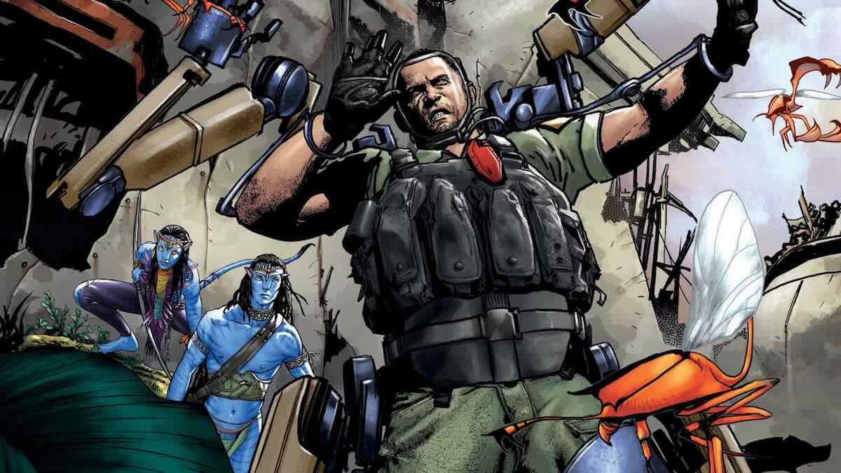 Буковски убивает нави в комиксе «Аватар: Год перерыва — Переломный момент»