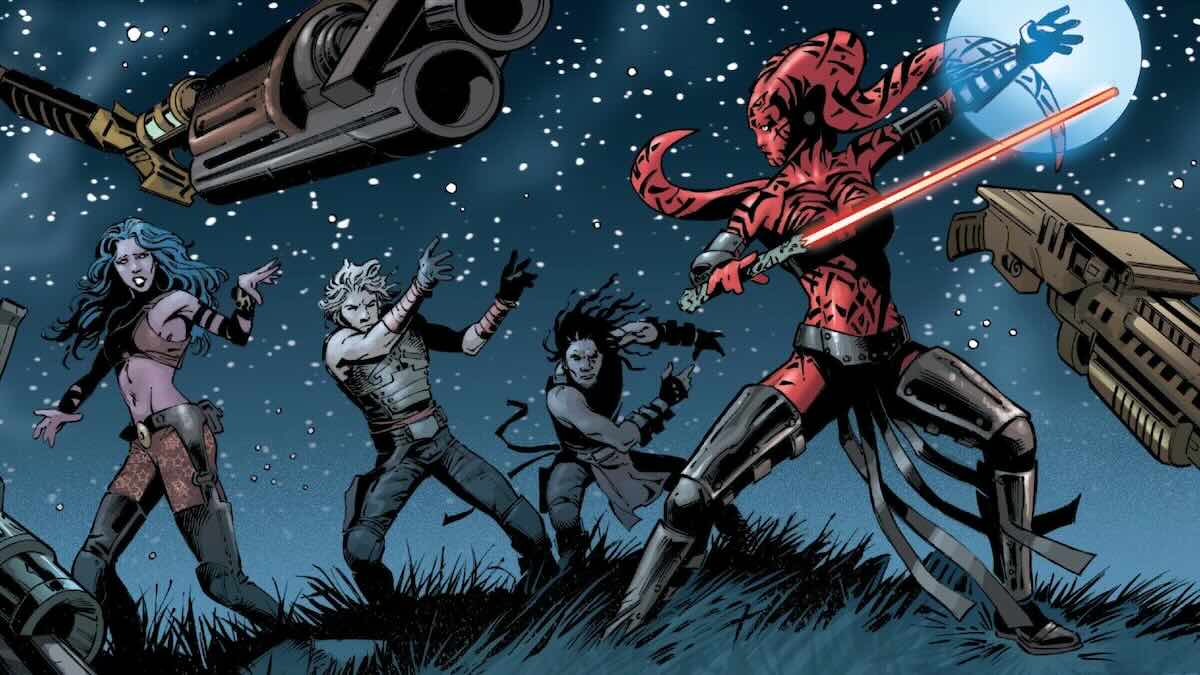 Дарт Талон со световым мечом в комиксе «Звездные войны: Наследие» / Dark Horse