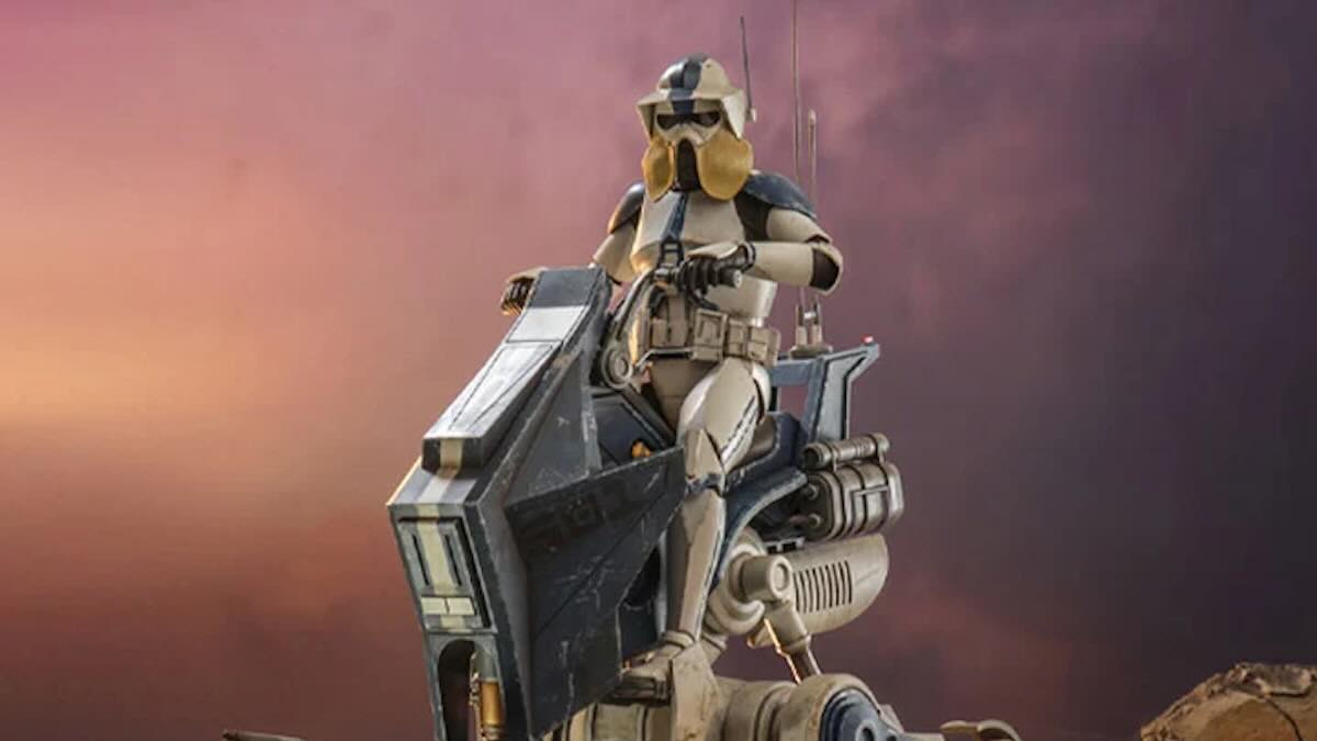 Штурмовик AT-RT на шагоходе в «Звёздных войнах» / Lucasfilm