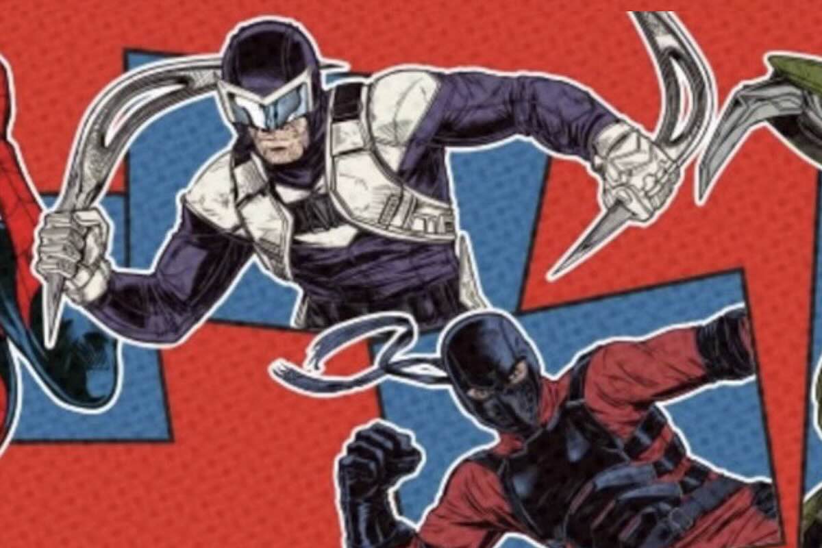 Бумеранг и Тарантула на баннере «Человека-паука: Совершенно новый день» / Marvel Studios