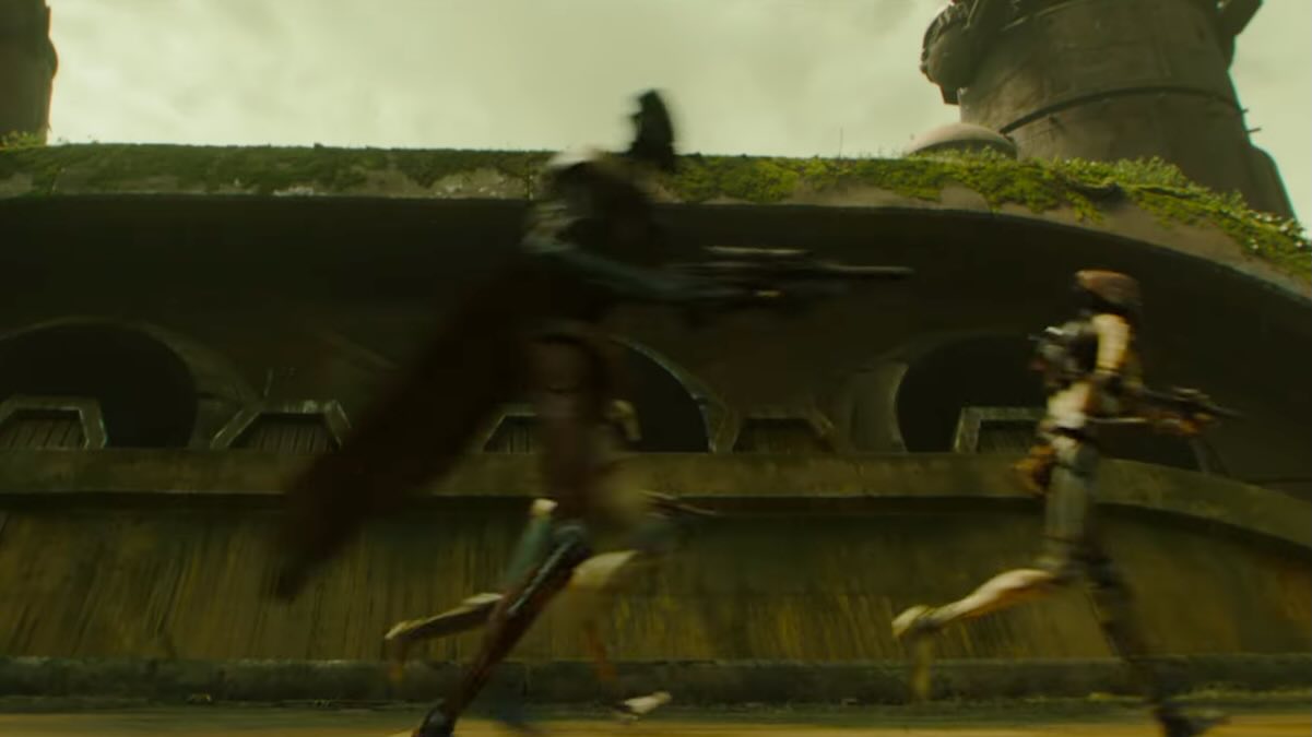 Три штурмовика едут на спидере в «Мандалорец и Грогу» / Lucasfilm