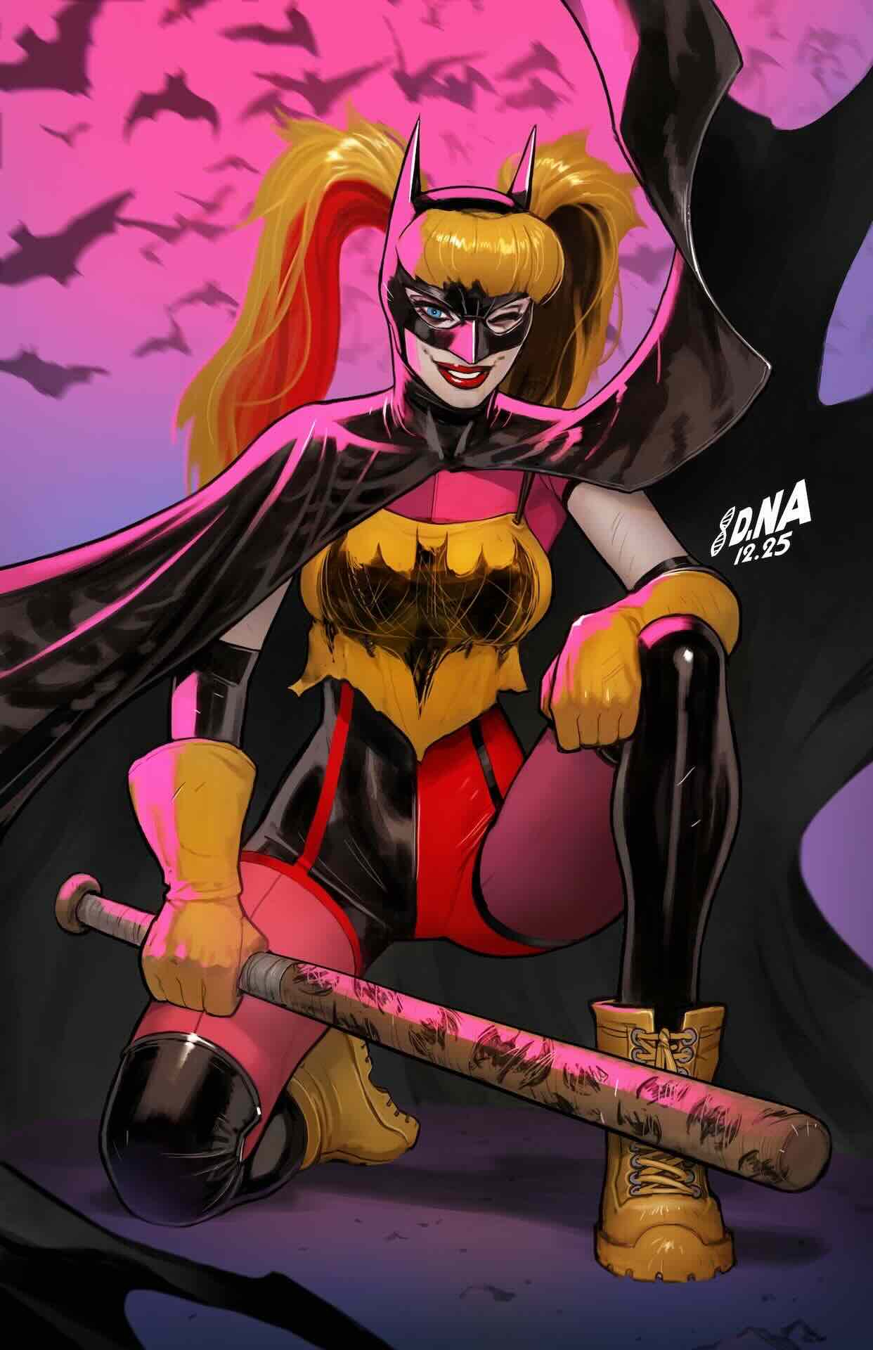  Харли Квинн в роли Бэтмена в Harley Quinn #60 / DC Comics