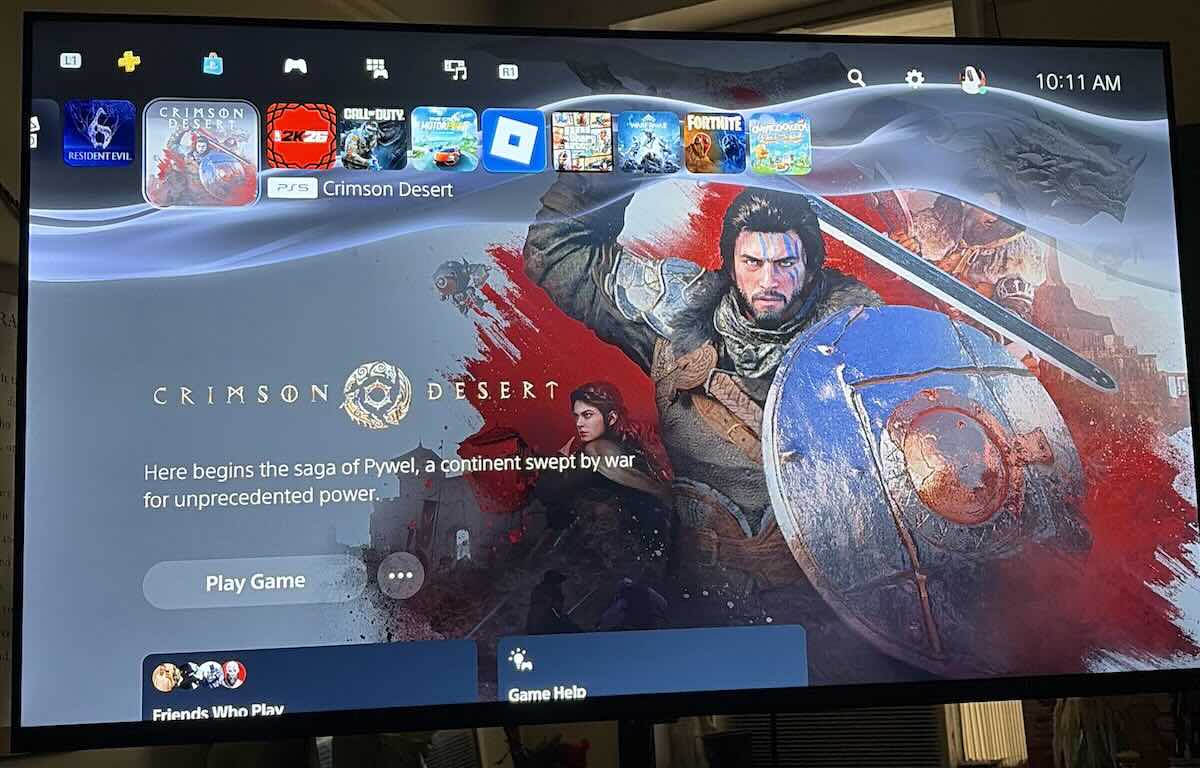 Новый интерфейс PS5