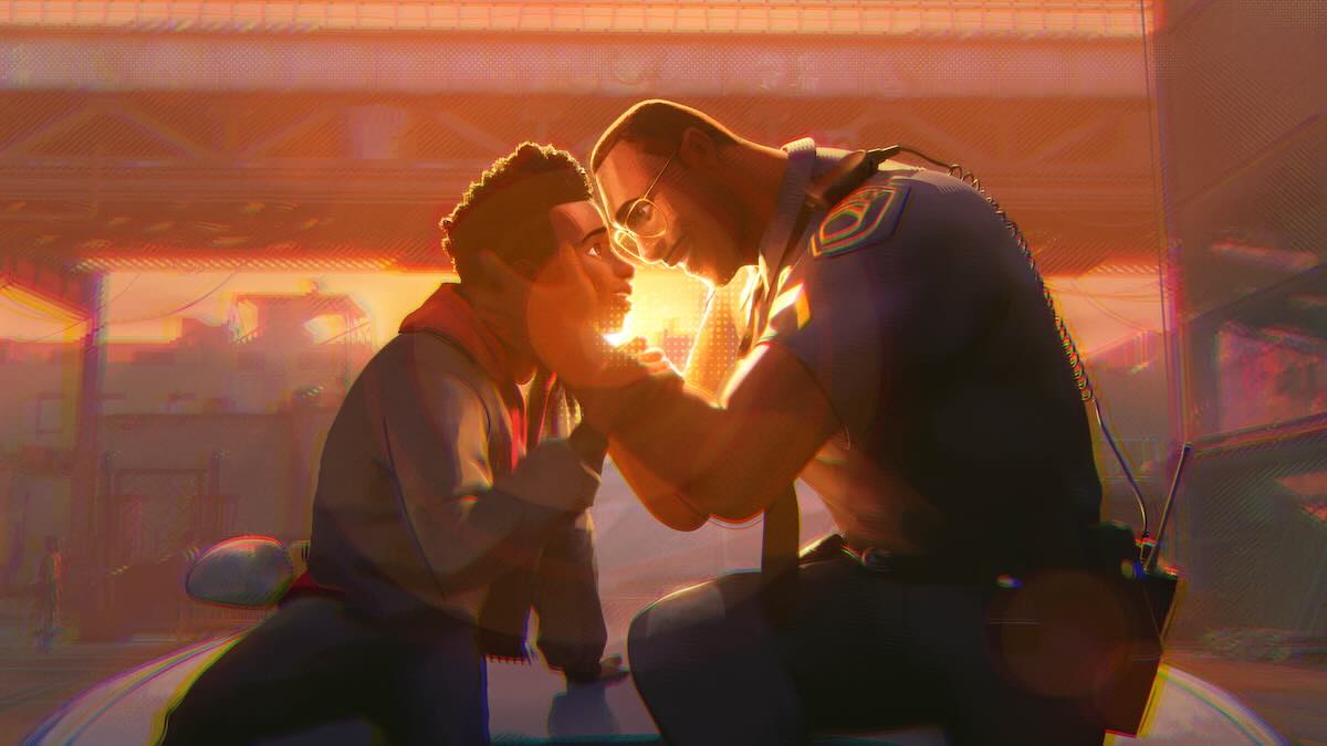 Майлз Моралес и Джефферсон Дэвис в фильме «Человек-паук: За пределами вселенных» / Sony Pictures