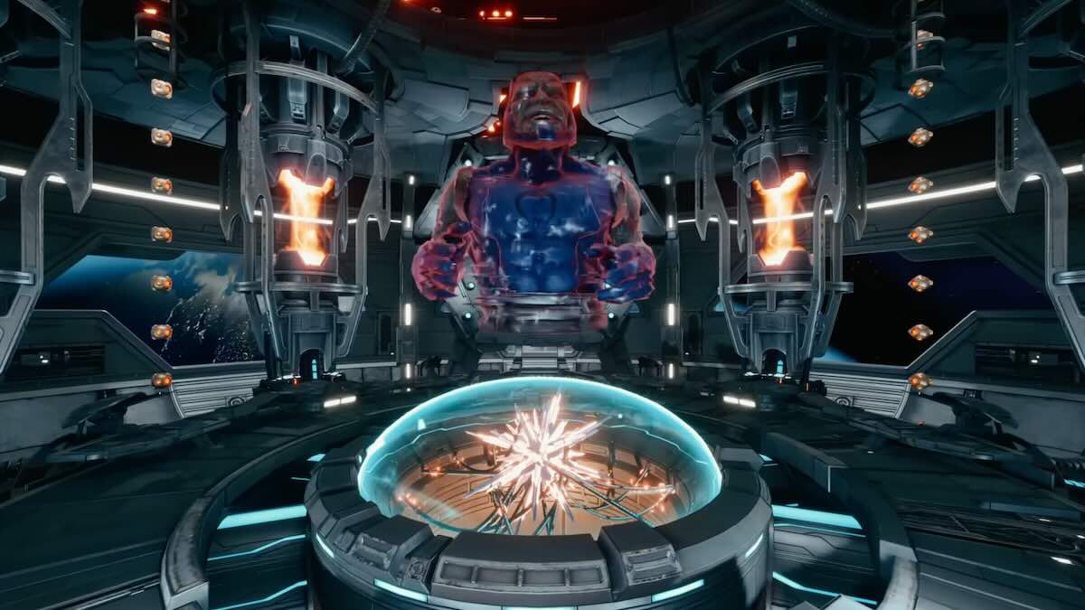 Дарксайд в Superman Experience: Defenders Unite / DC Studios