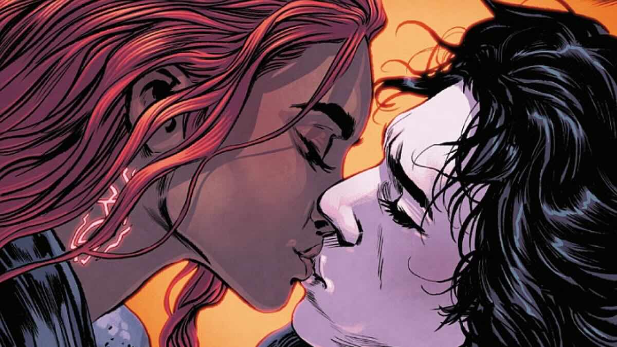 Тава Рен целует Кайло Рена / Marvel Comics
