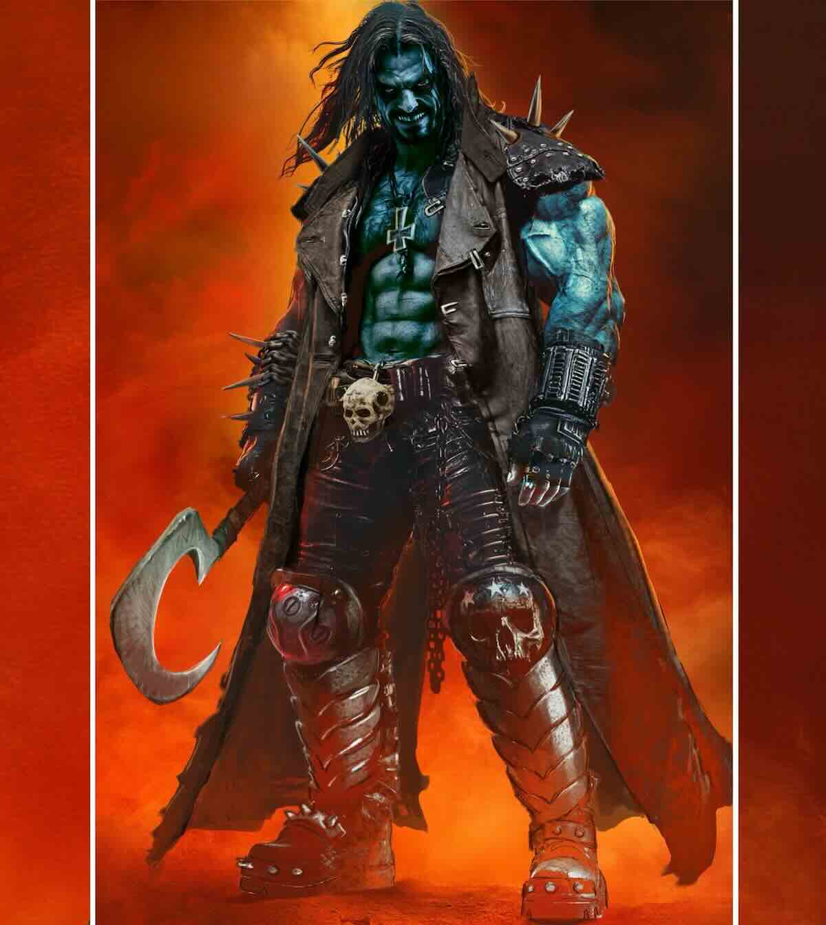 Концепт-арт Лобо в «Супергёрл» от Андрея Рябовитчева / DC Studios