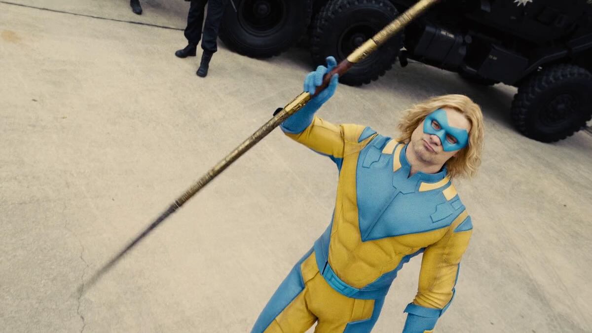 Флула Борг в роли Джавелина в фильме «Отряд самоубийц» / Warner Bros.