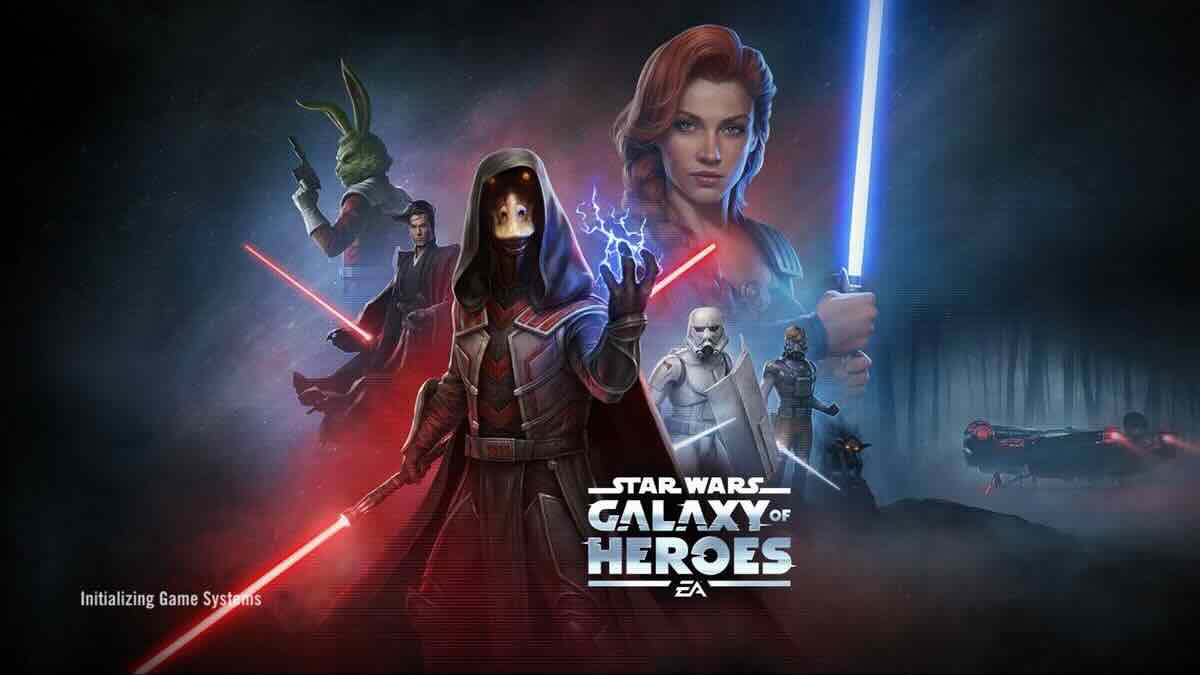 Загрузочный экран Star Wars: Galaxy of Heroes / EA