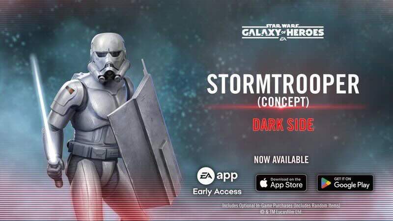 Штурмовик с мечом (концепт) в Galaxy of Heroes / EA