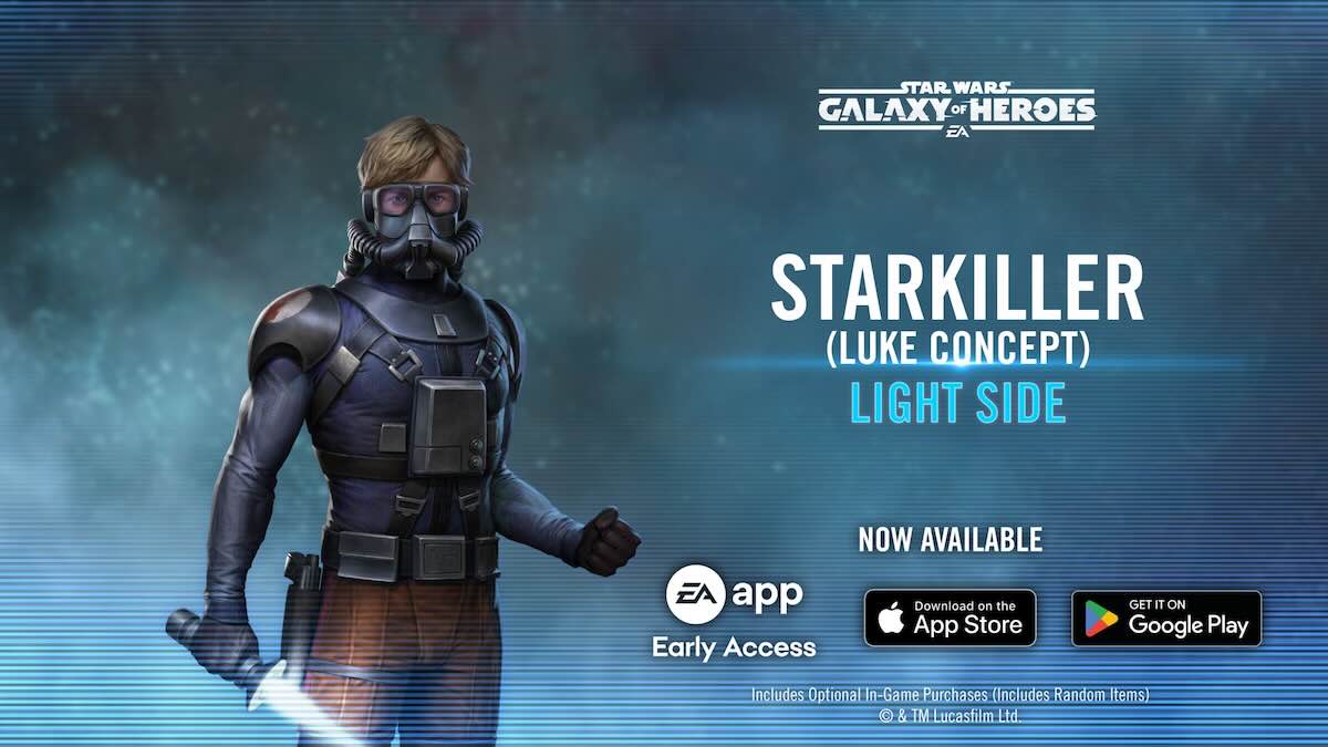 Старкиллер (концепт Люка) в Galaxy of Heroes / EA