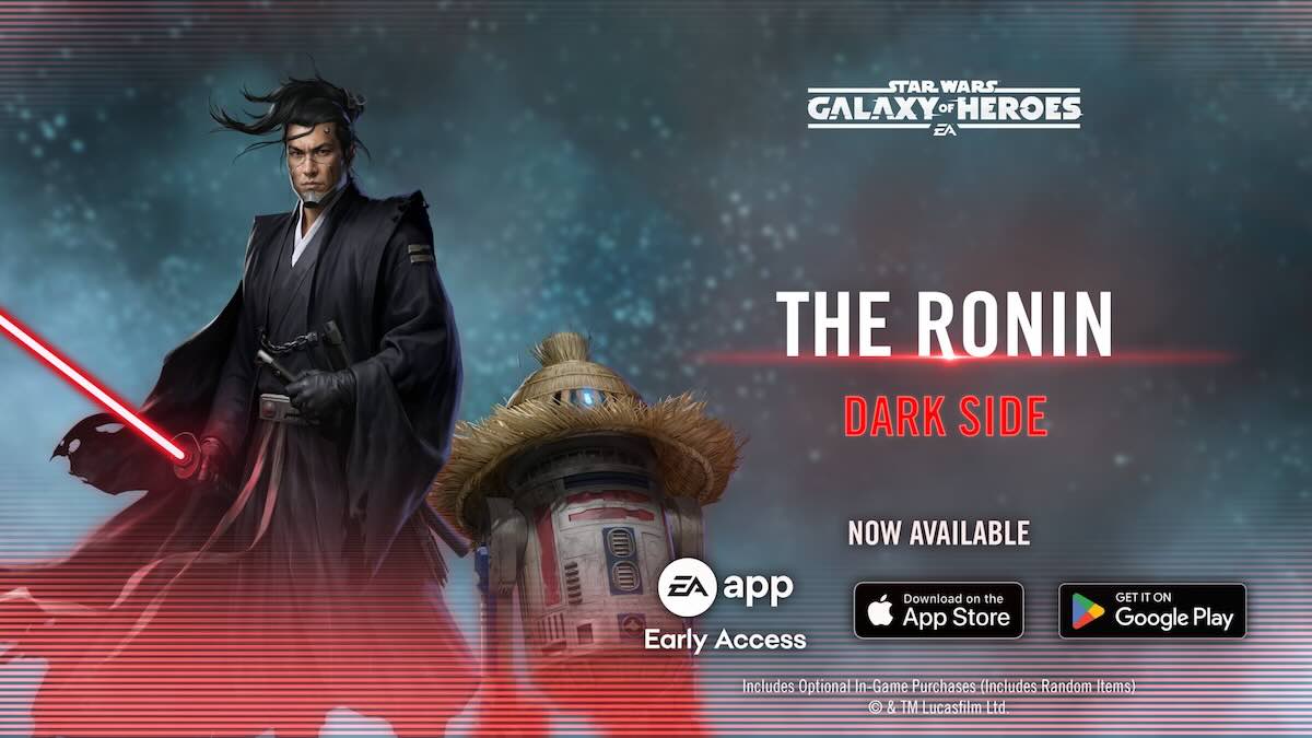 Ронин и R5-D56 в Galaxy of Heroes / EA