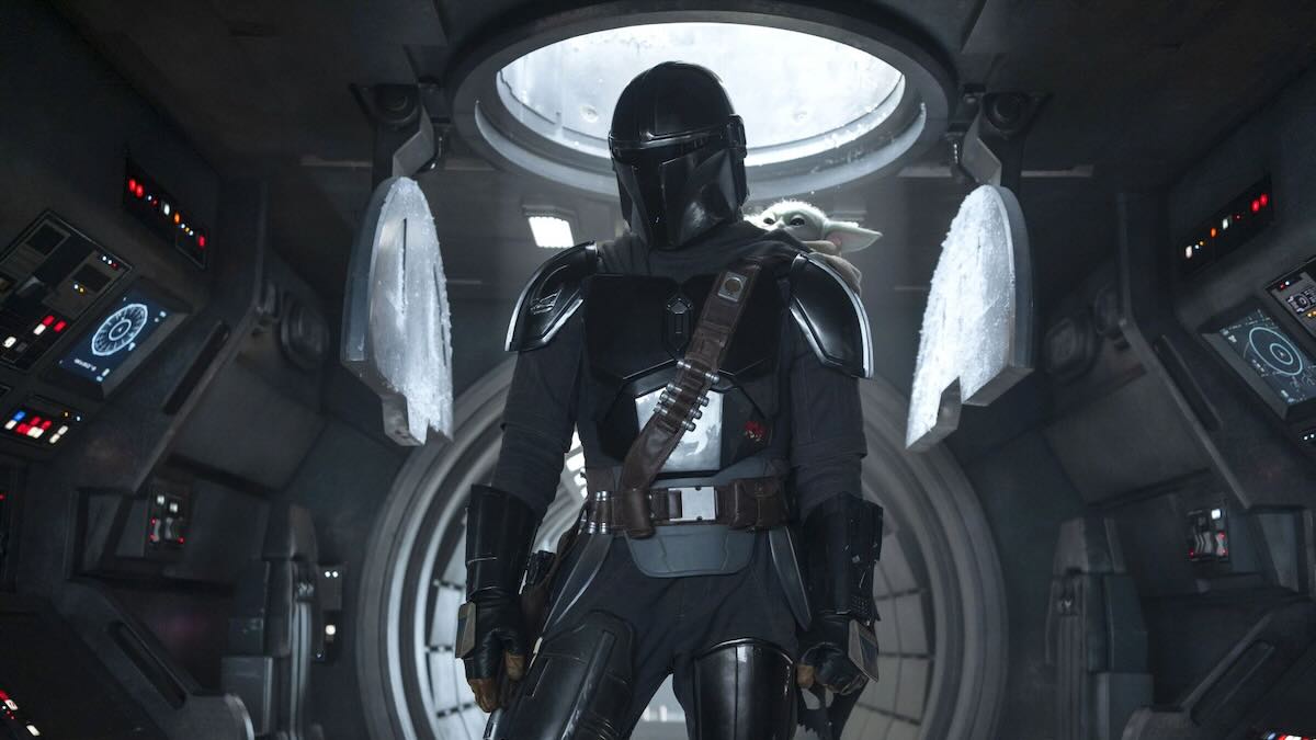 Дин Джарин и Грогу в фильме ​​«Мандалорец и Грогу» / Lucasfilm