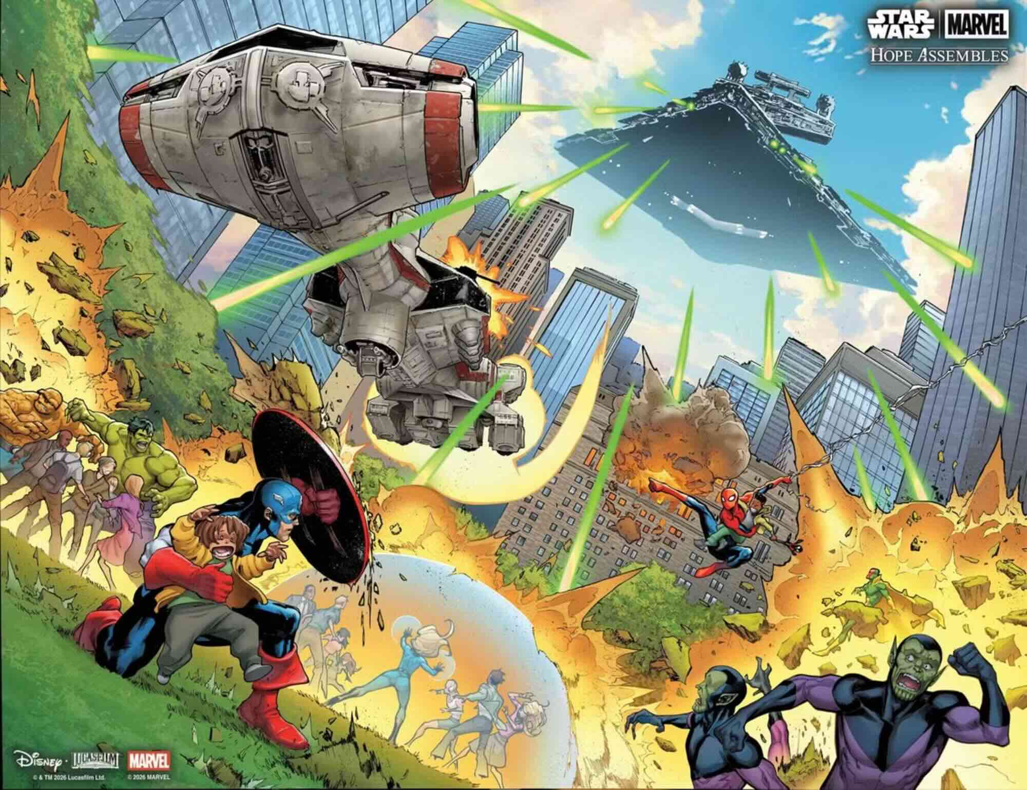 Империя на Земле в кроссовере со «Звездными войнами» / Marvel Comics
