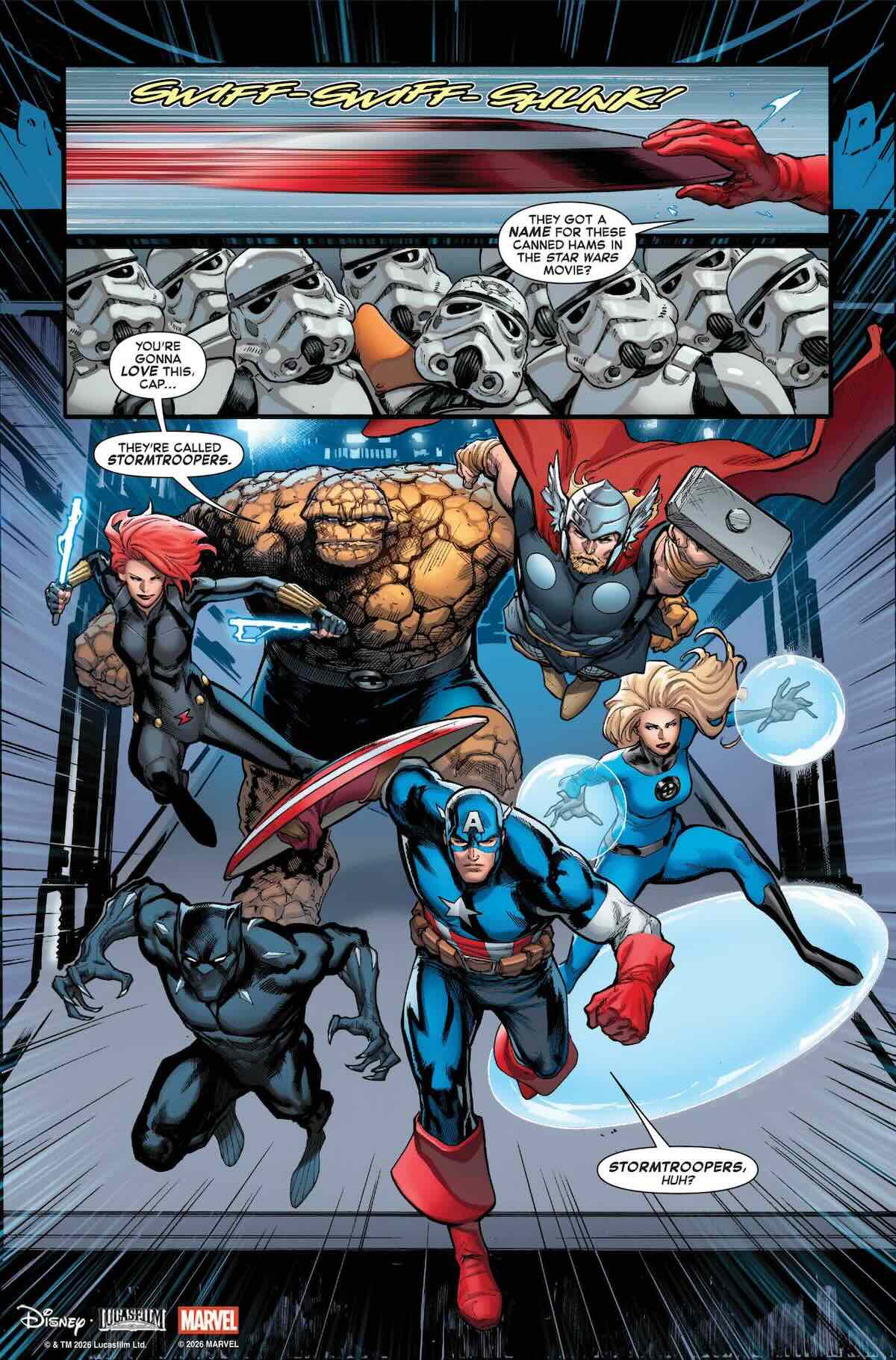  Star Wars/Marvel: Hope Assembles / Marvel Comics